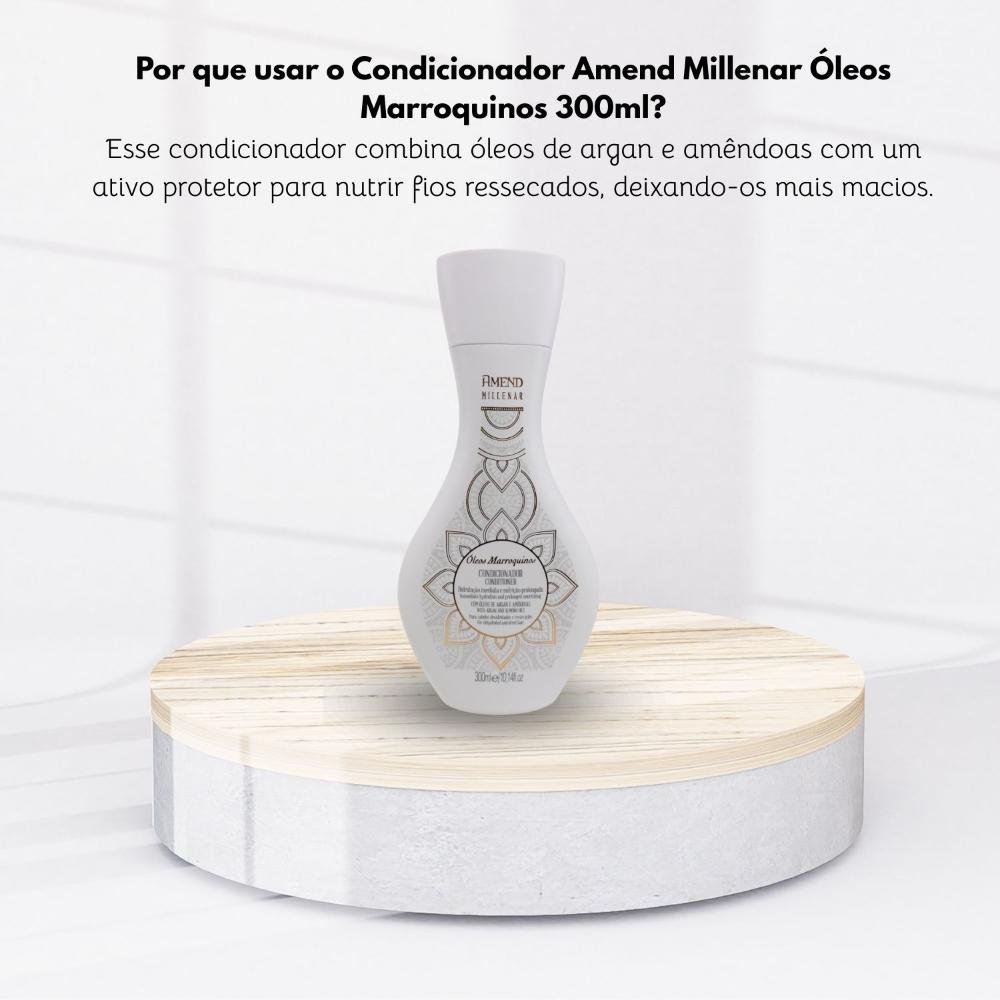 Condicionador Amend Milenar Óleos Marroquinos 300 ml 300ml 5