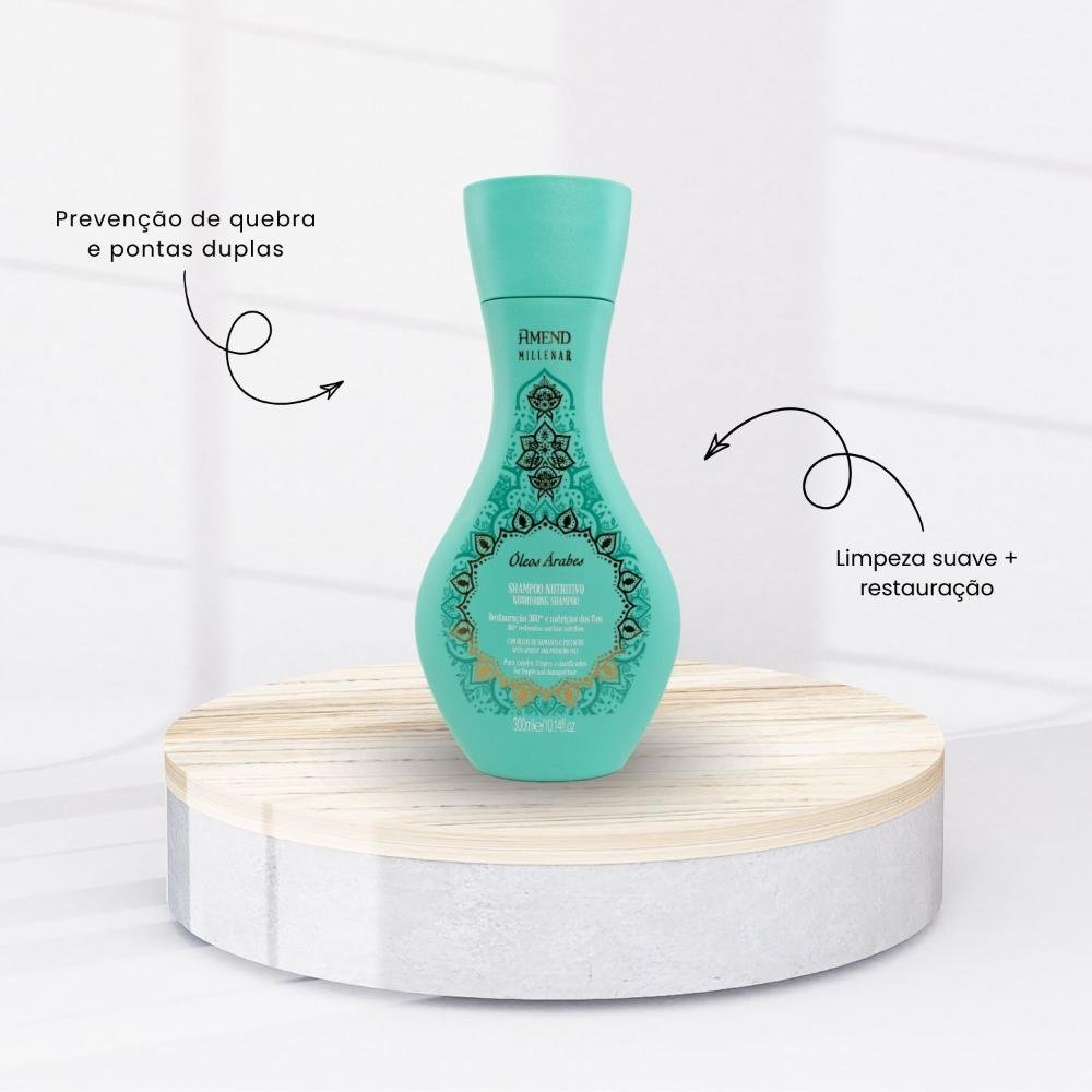 Shampoo Amend Óleos Árabes Nutrição Capilar 300 ml 300ml 2