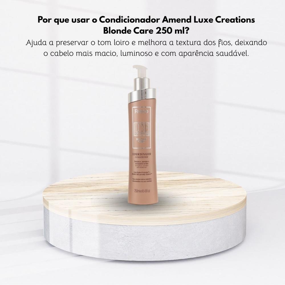 Condicionador Amend Luxe Creations Blonde Care 250 ml 250ml 5