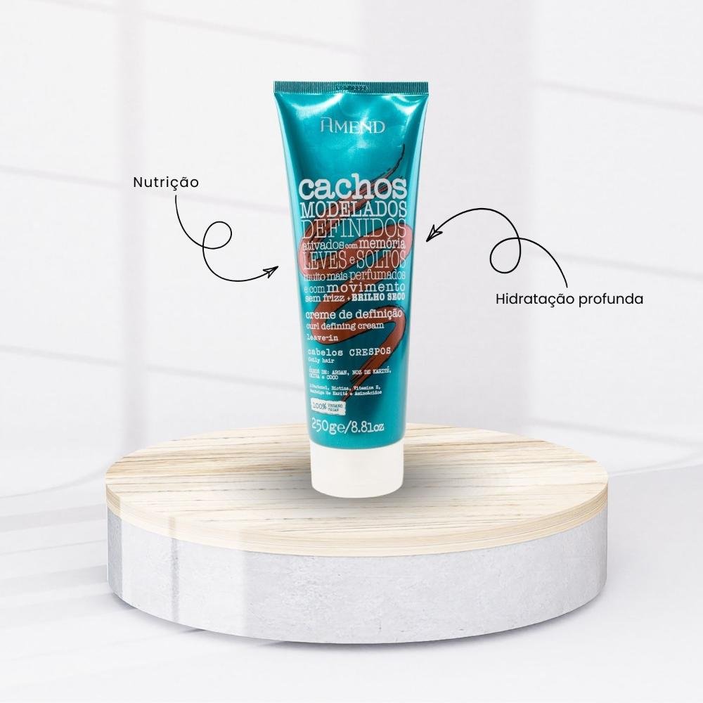 Leave in Amend Cachos Crespos Nutrição Intensa 250 g 250g 2