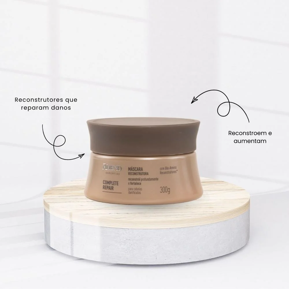 Máscara Amend Complete Repair Reconstrução Intensiva 300 g 300g 2