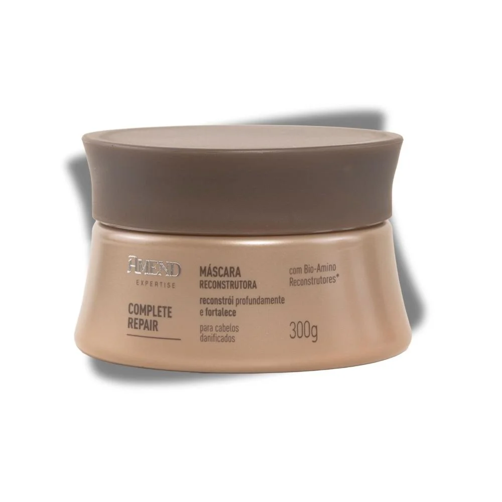 Máscara Amend Complete Repair Reconstrução Intensiva 300 g 300g 4