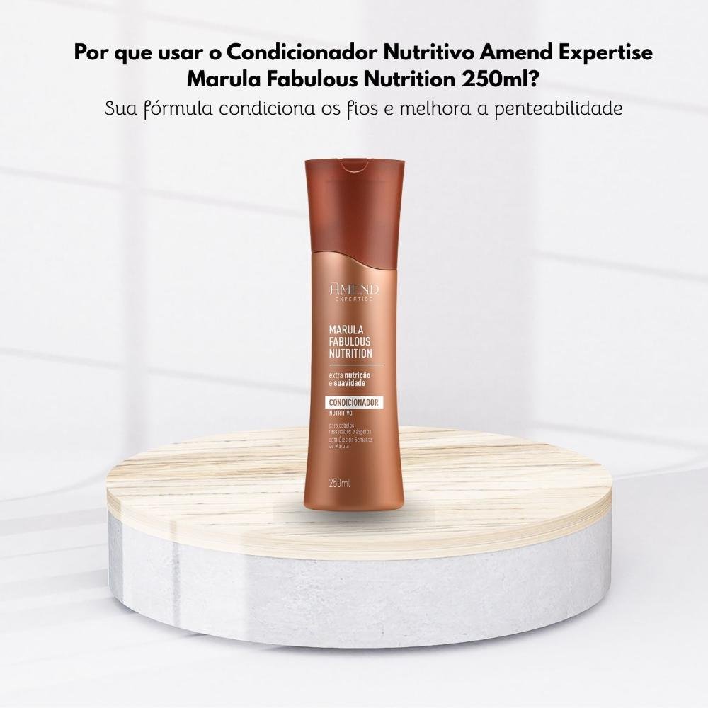 Condicionador Nutritivo Amend Expertise Marula Fabulous 250 ml 250ml 5