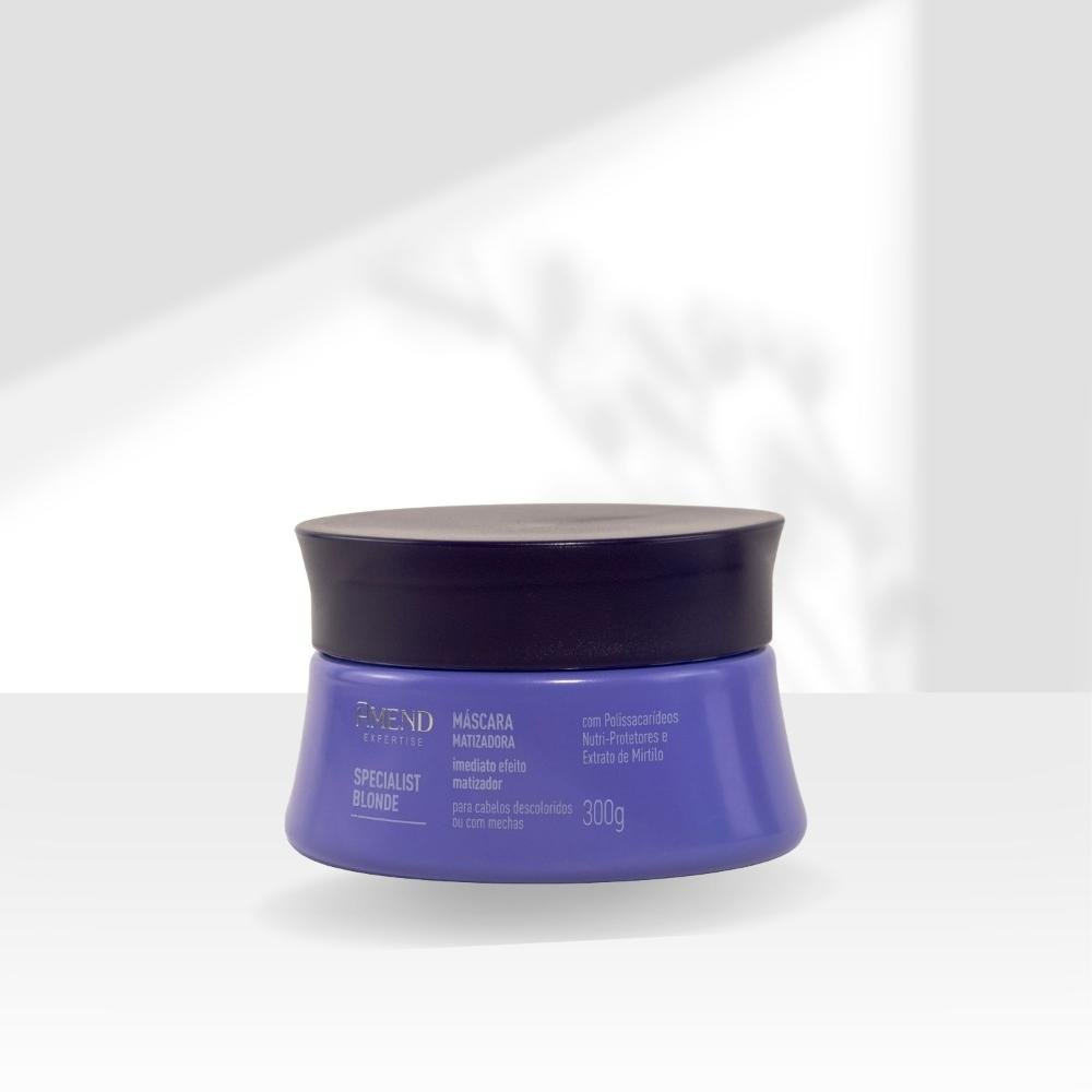 Máscara Matizadora Amend Expertise Specialist Blonde 300 g 300g 3