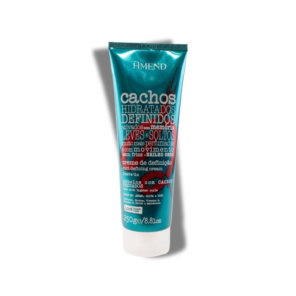 Leave in Amend Cachos Fechados Definição Antifrizz 250 g 250g 4