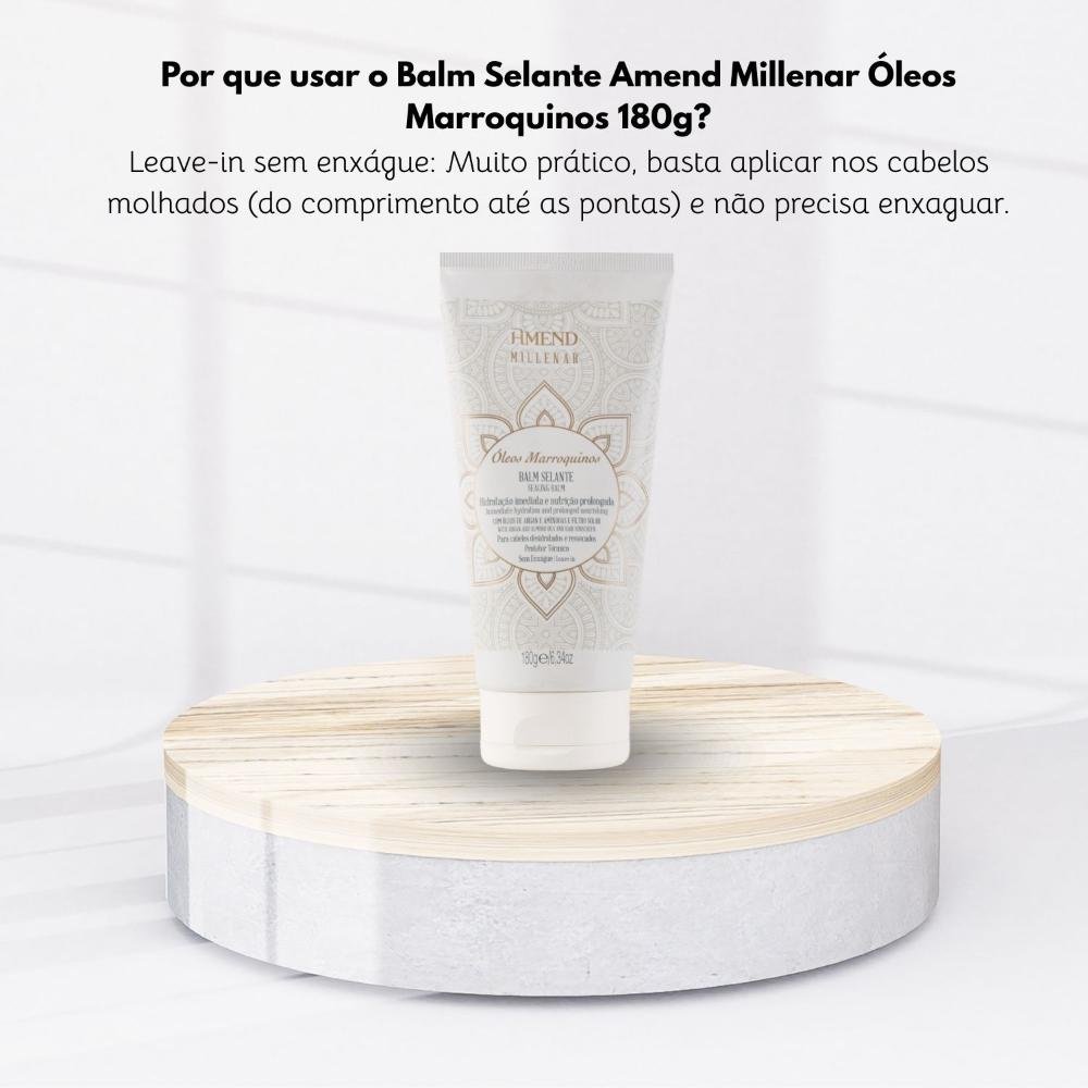 Balm Selante Amend Milenar Óleos Marroquinos 180 g 180g 5