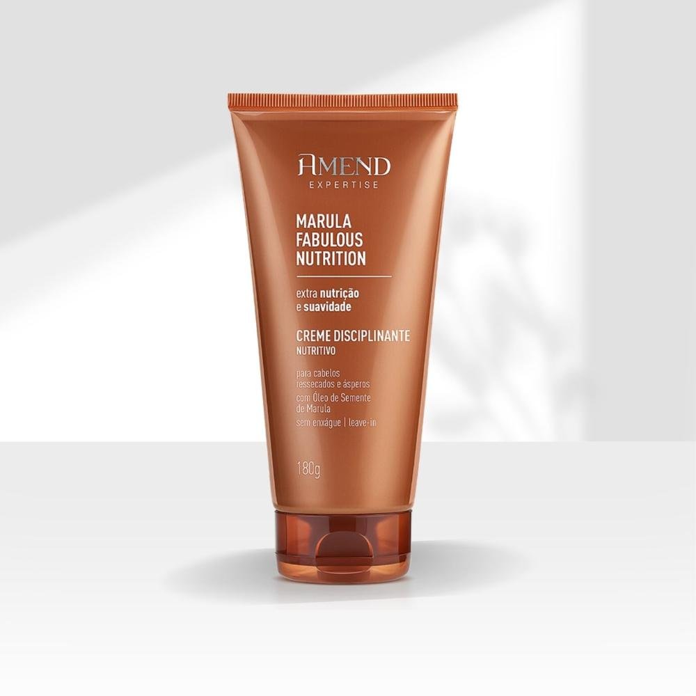 Creme Disciplinante Amend Expertise Marula Nutrição 180 g 180g 3