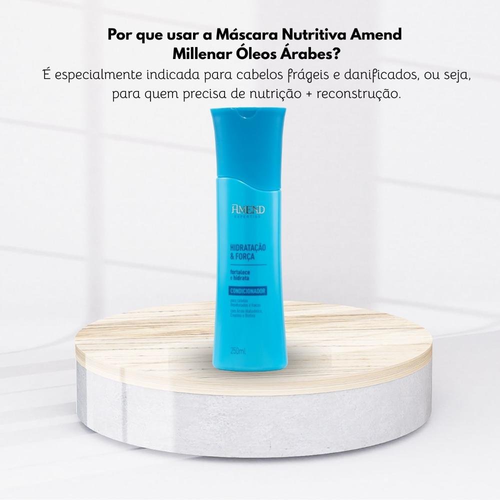 Condicionador Amend Expertise Hidratação e Força 250 ml 250ml 5