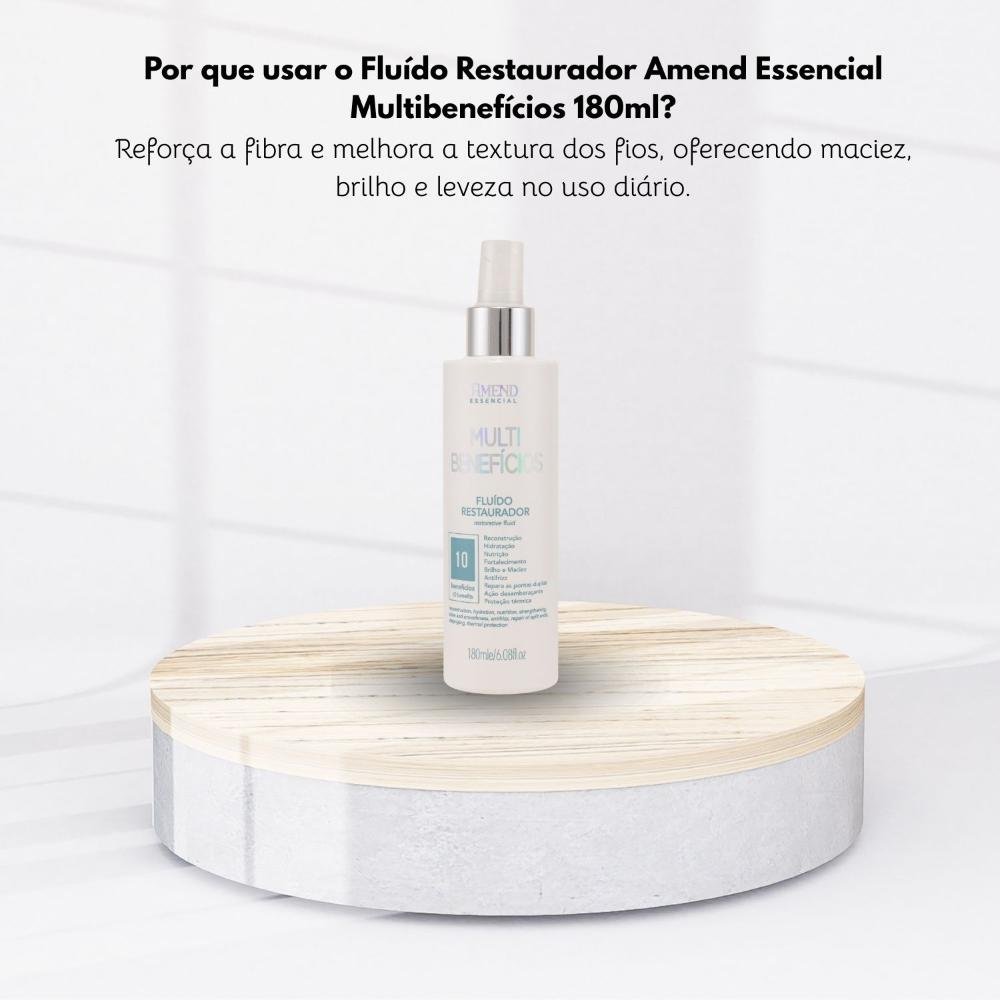Fluído Restaurador Amend Essencial Multibenefícios 180 ml 180ml 5