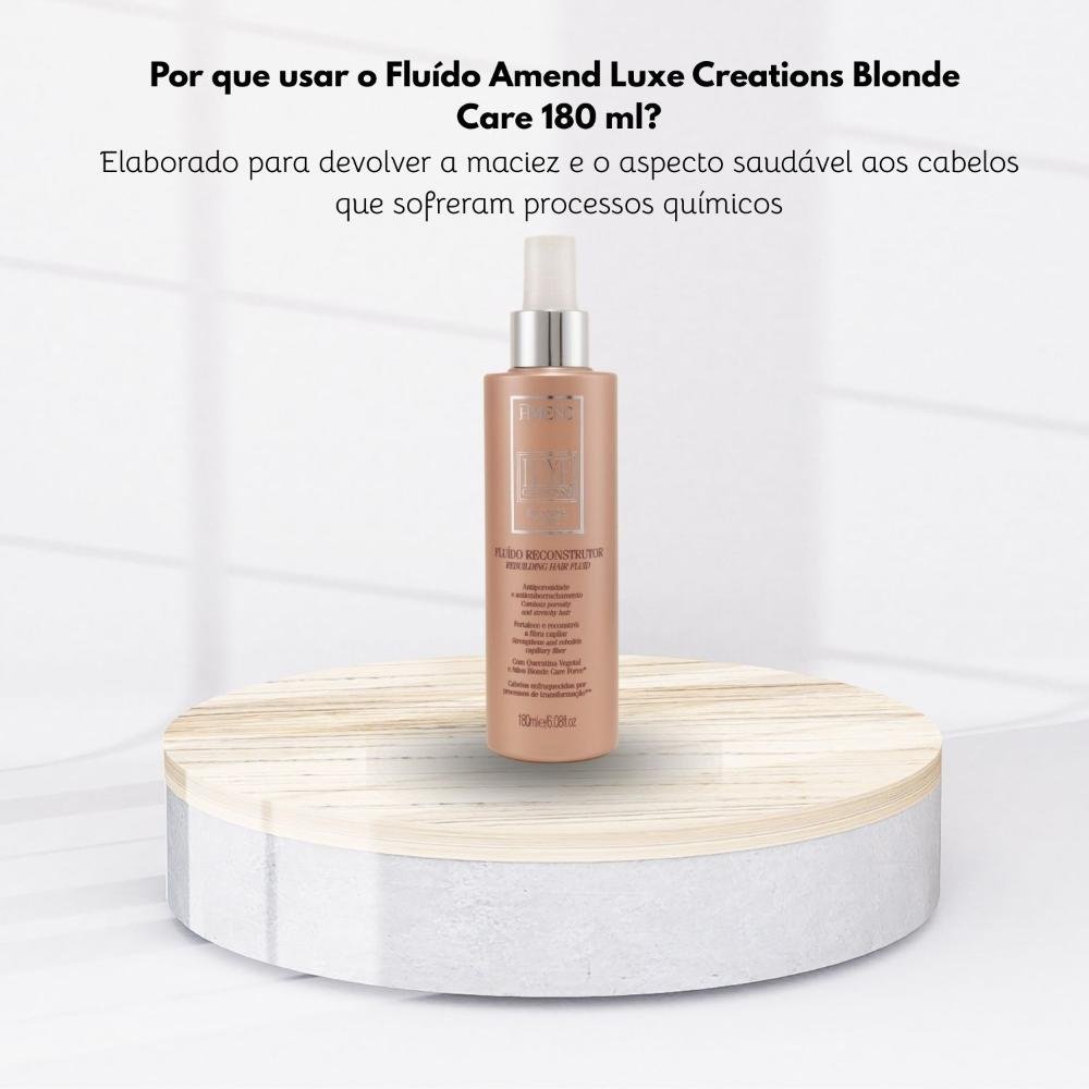 Fluído Amend Luxe Creations Blonde Care 180 ml 180ml 5