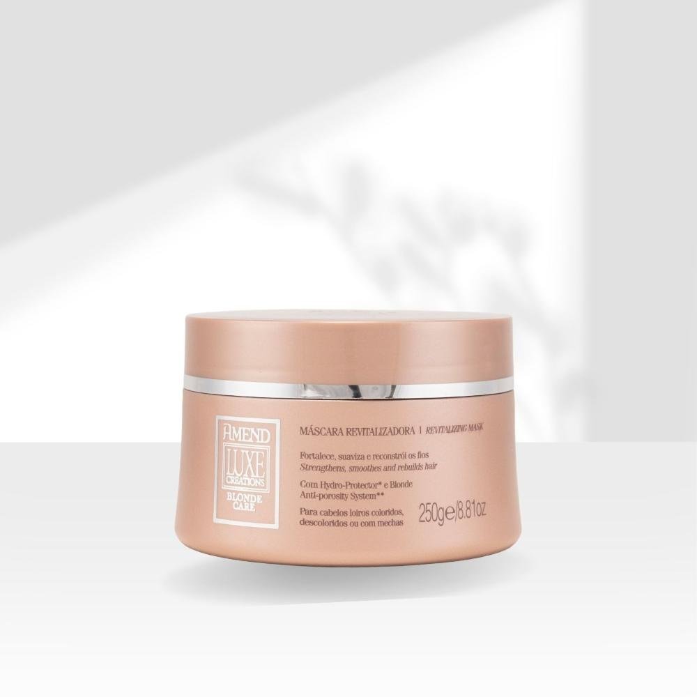 Máscara Amend Blonde Care Hidratação e Brilho 250 g 250g 3