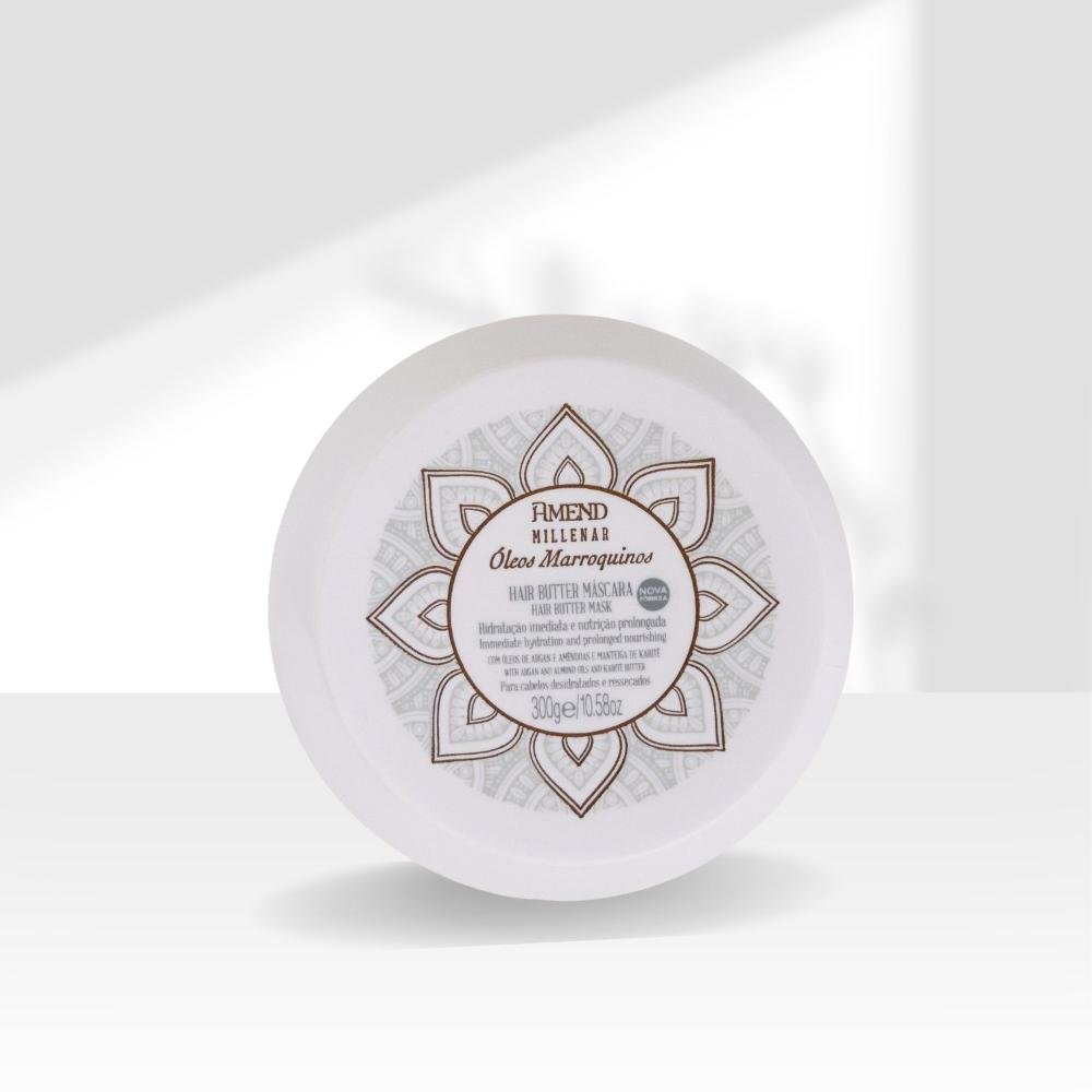 Máscara Amend Óleos Marroquinos Hair Butter Nutrição 300 g 300g 3