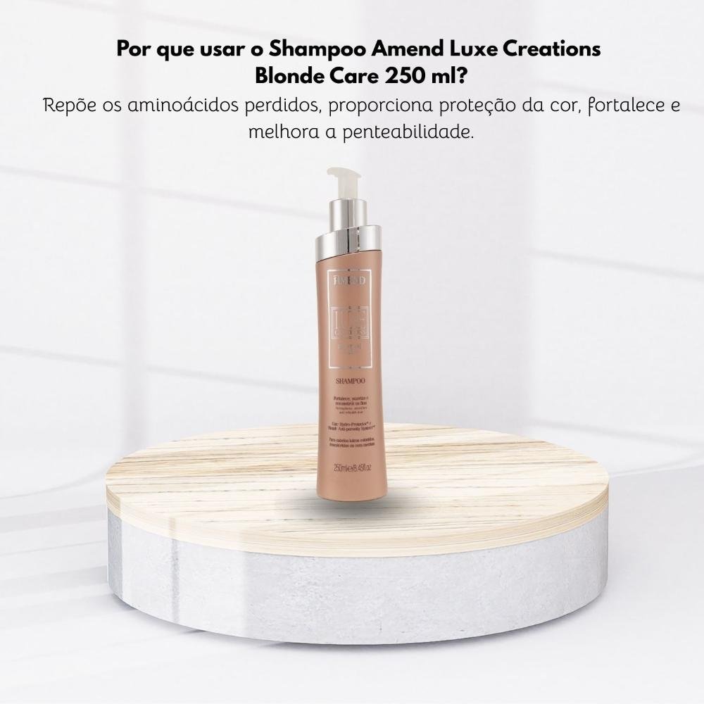Shampoo Amend Blonde Care Limpeza e Brilho 250 ml 250ml 5