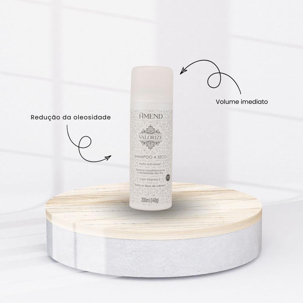 Shampoo Seco Amend Valorize Ativos Naturais 200 ml 200ml 2