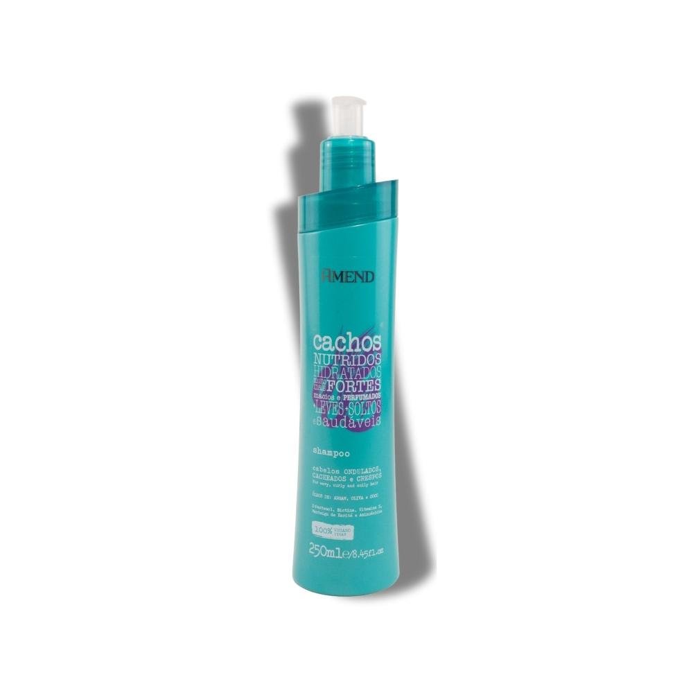 Shampoo Amend Cachos Hidratação Cabelos Cacheados 250 ml 250ml 4