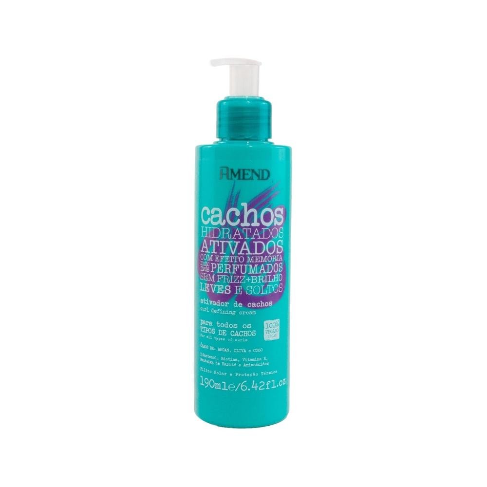 Ativador de Cachos Amend Cachos Todos os Cabelos 190 ml