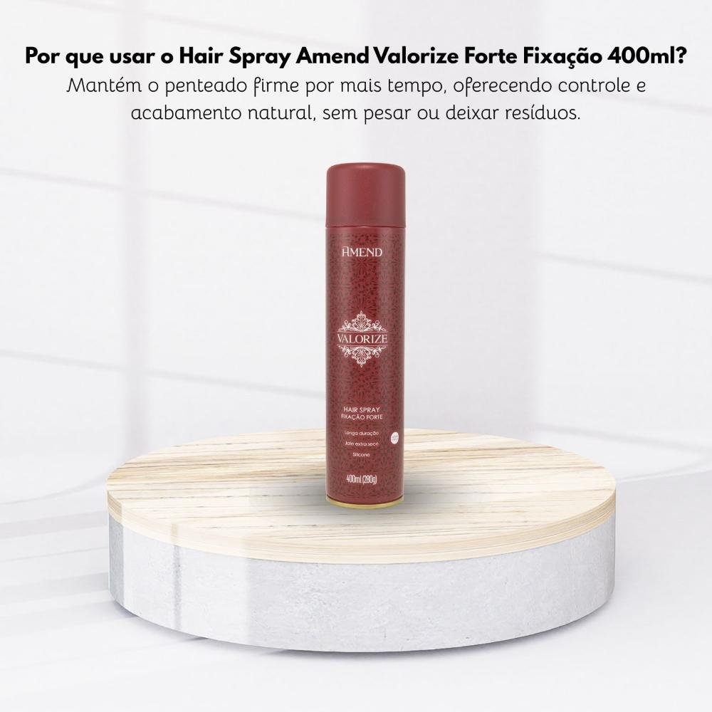 Spray Amend Valorize Forte Filtro Solar 400 ml 400ml 5