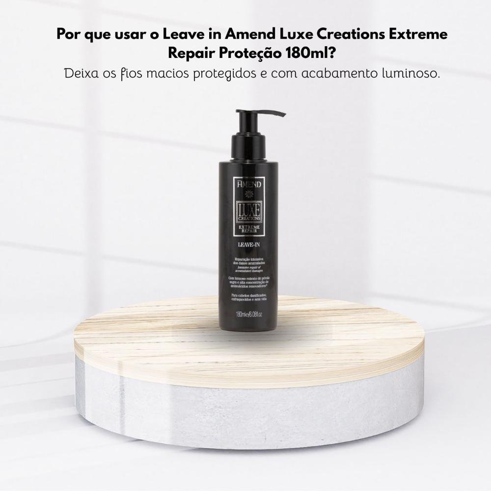 Leave in Amend Extreme Repair Proteção Térmica 180 ml 180ml 5
