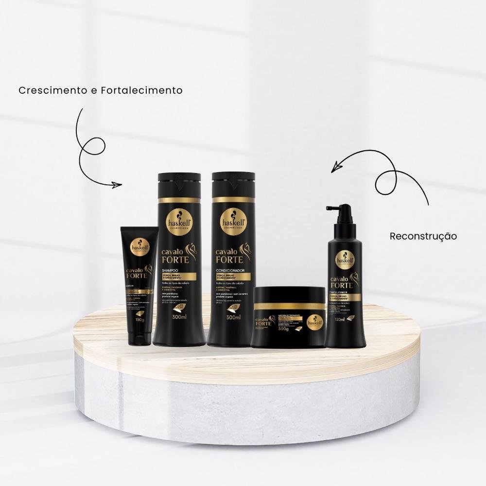Kit Haskell Cavalo Forte Home Care Completo ÚNICO 2
