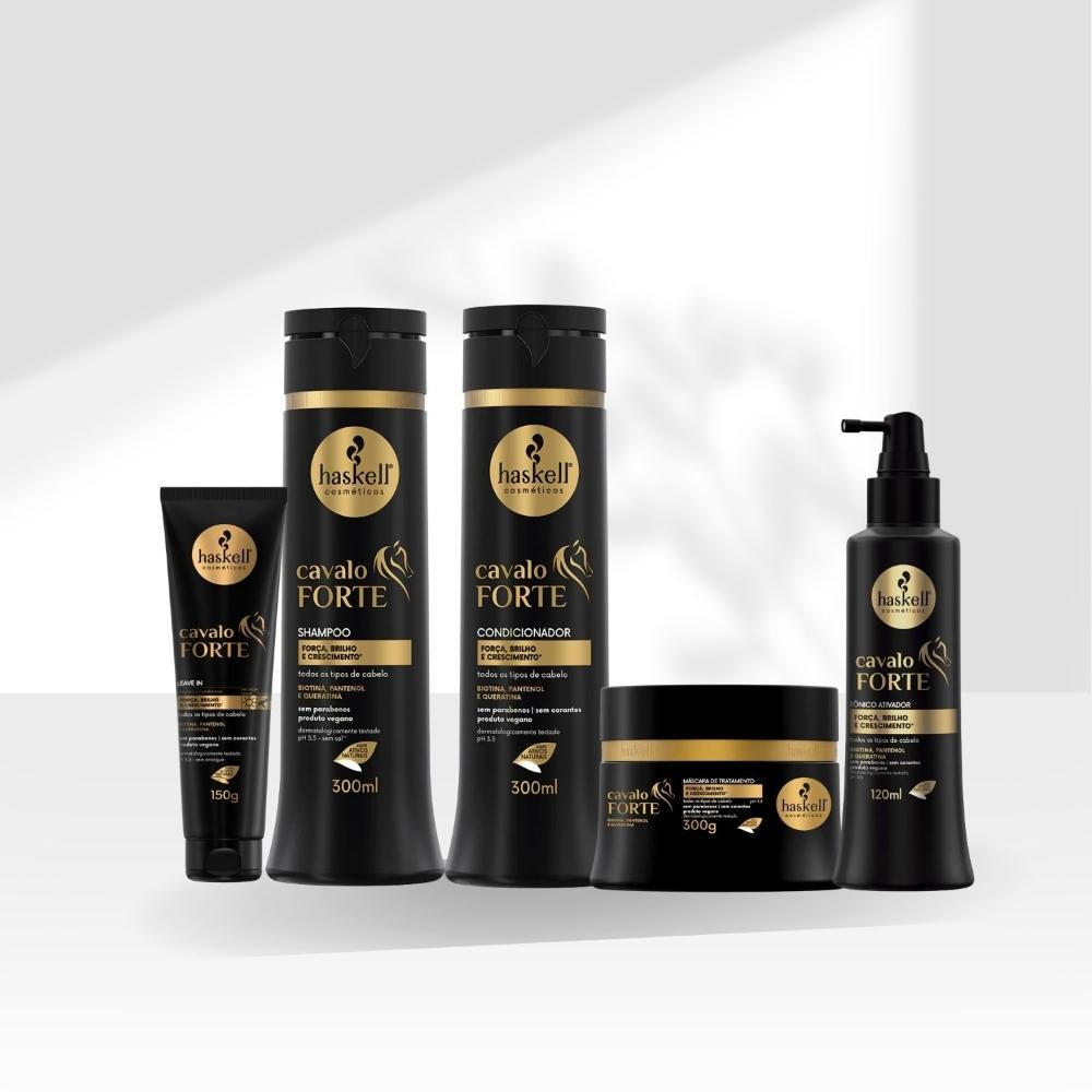 Kit Haskell Cavalo Forte Home Care Completo ÚNICO 3
