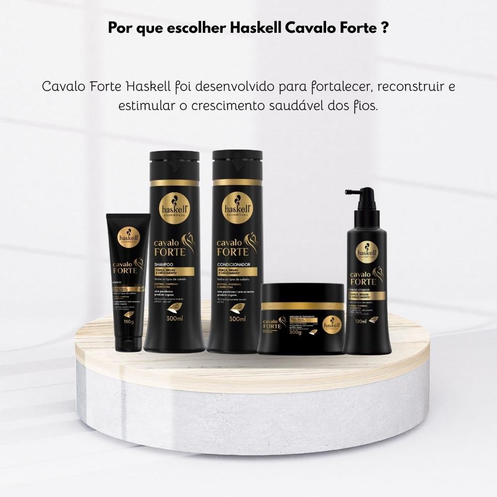 Kit Haskell Cavalo Forte Home Care Completo ÚNICO 5