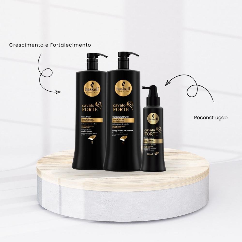 Kit Haskell Cavalo Forte Duo e Tonico 120 g ÚNICO 2