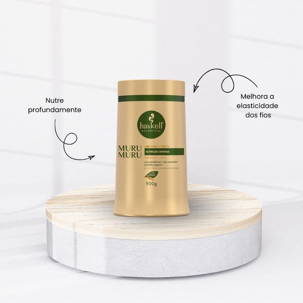 Cronograma Haskell Cabelo Forte Máscaras 900g ÚNICO 2