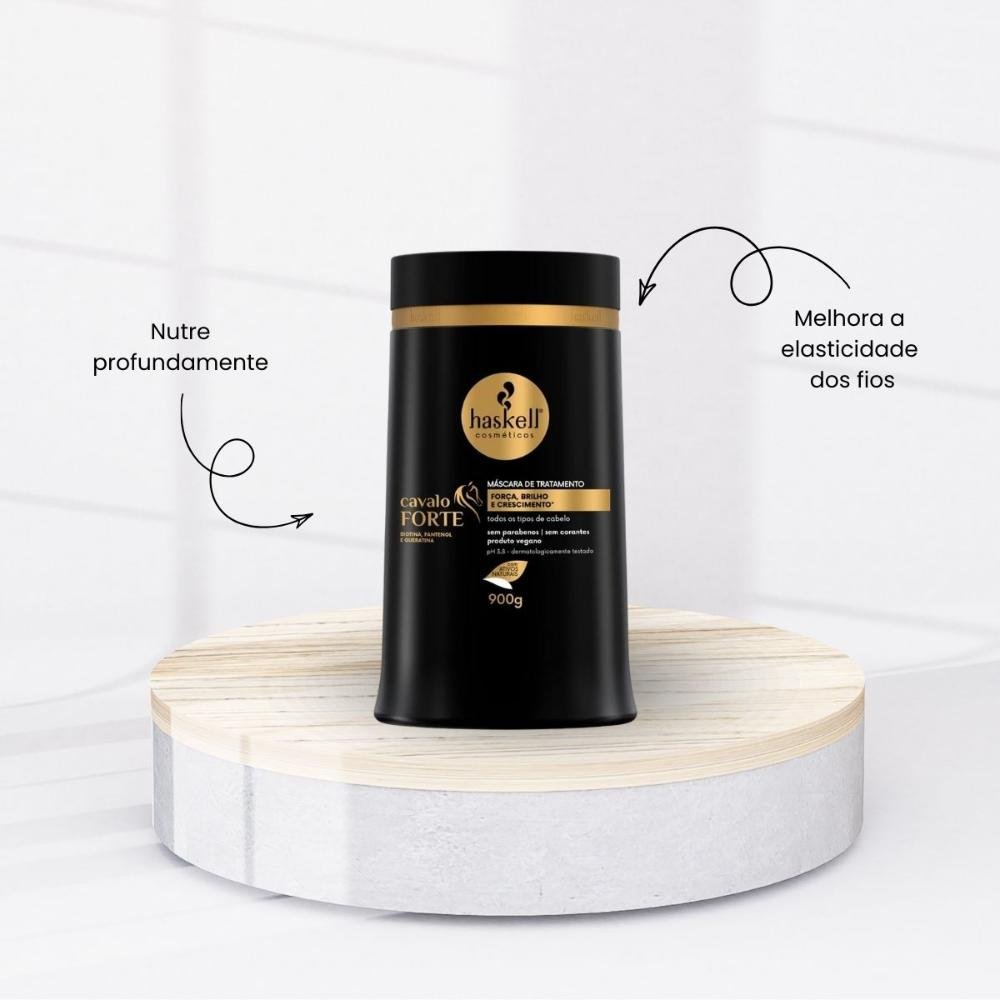Cronograma Haskell Cabelo Forte Máscaras 900g ÚNICO 3