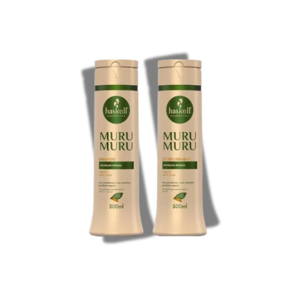 Kit Haskell Muru Muru Shampoo e Condicionador 300ml ÚNICO 5