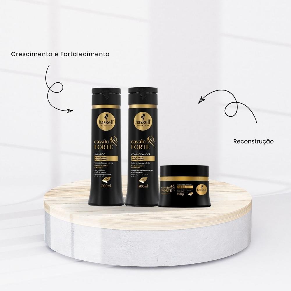 Kit Haskell Cavalo Forte Duo e Máscara 300 g ÚNICO 2