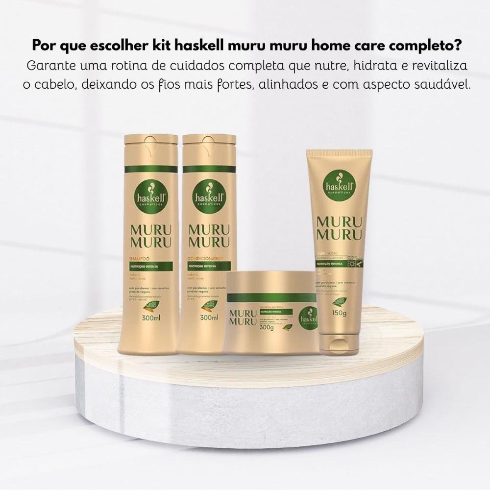 Kit Haskell Muru Muru Home Care Completo ÚNICO 8