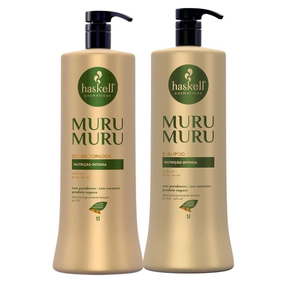 Kit Haskell Muru Muru Shampoo e Condicionador 1000ml