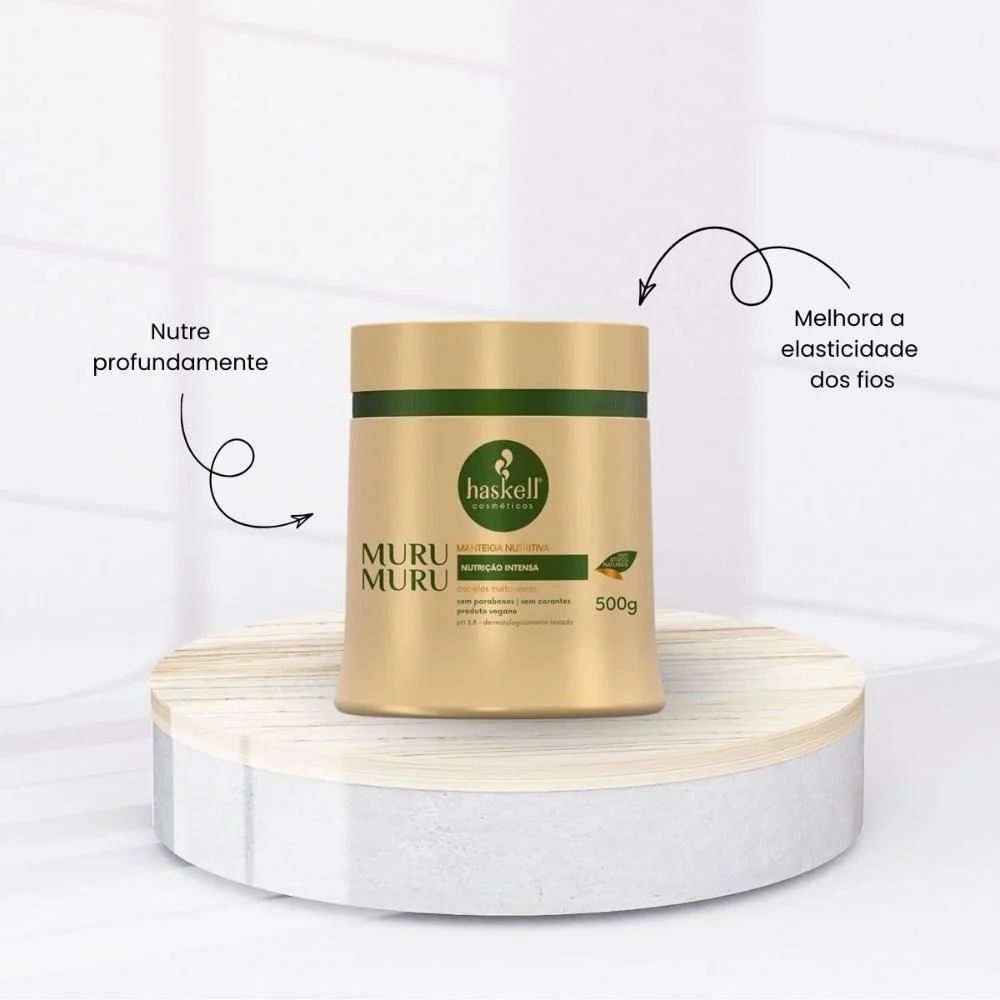 Cronograma Haskell Cabelo Forte Máscaras 500g ÚNICO 2