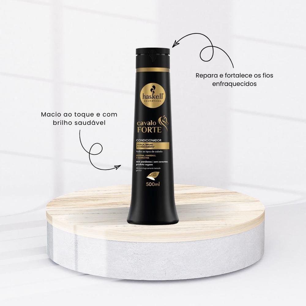 Condicionador Haskell Cavalo Forte fortalecimento 500 ml 500ml 2