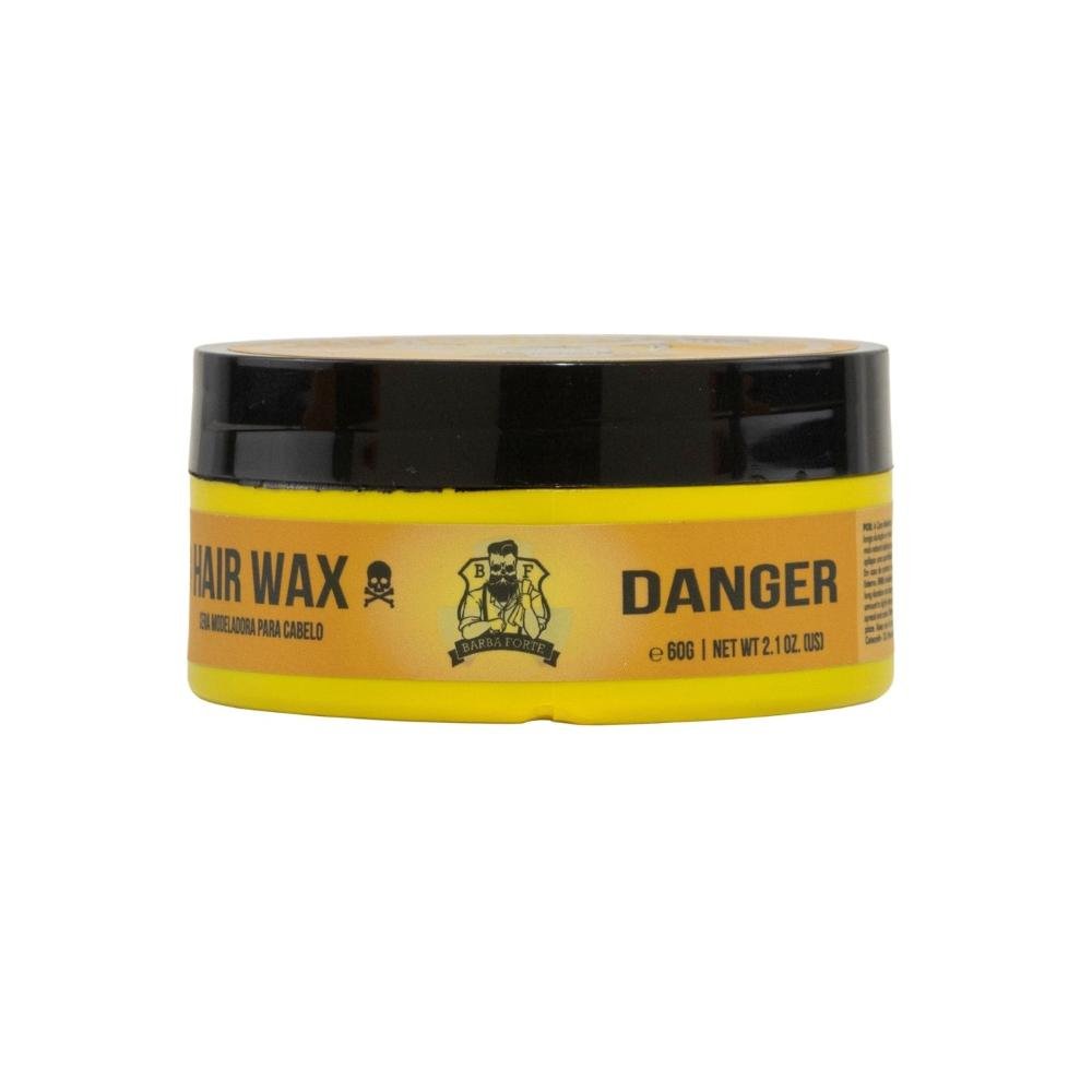 Barba Forte Danger Cera Modeladora Fixação e Estilo 60g