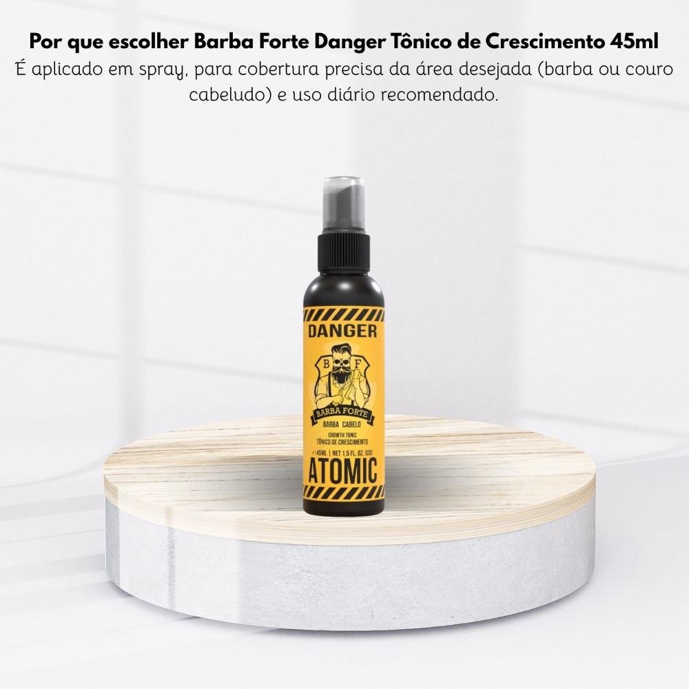 Barba Forte Danger Tônico de Crescimento 45ml 45ml 5