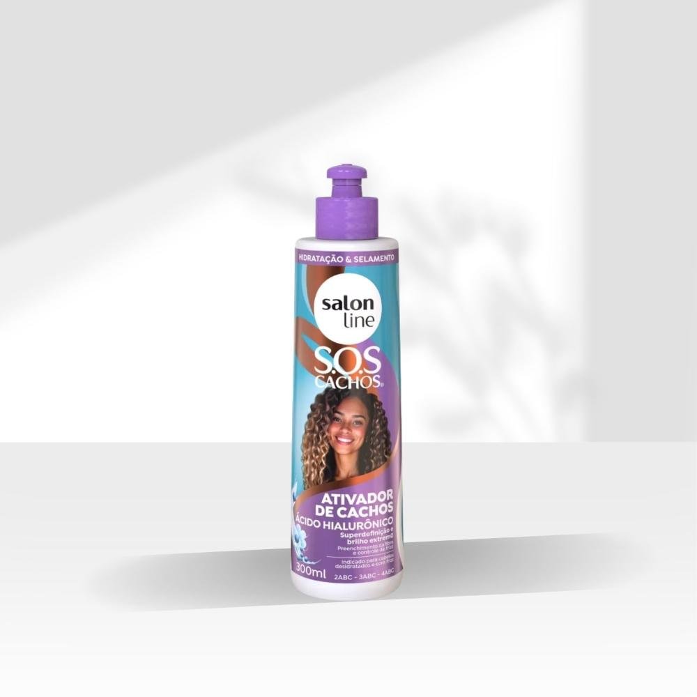 Ativador Capilar Salon Line SOS Ácido Hialurônico 300 ml 300ml 3