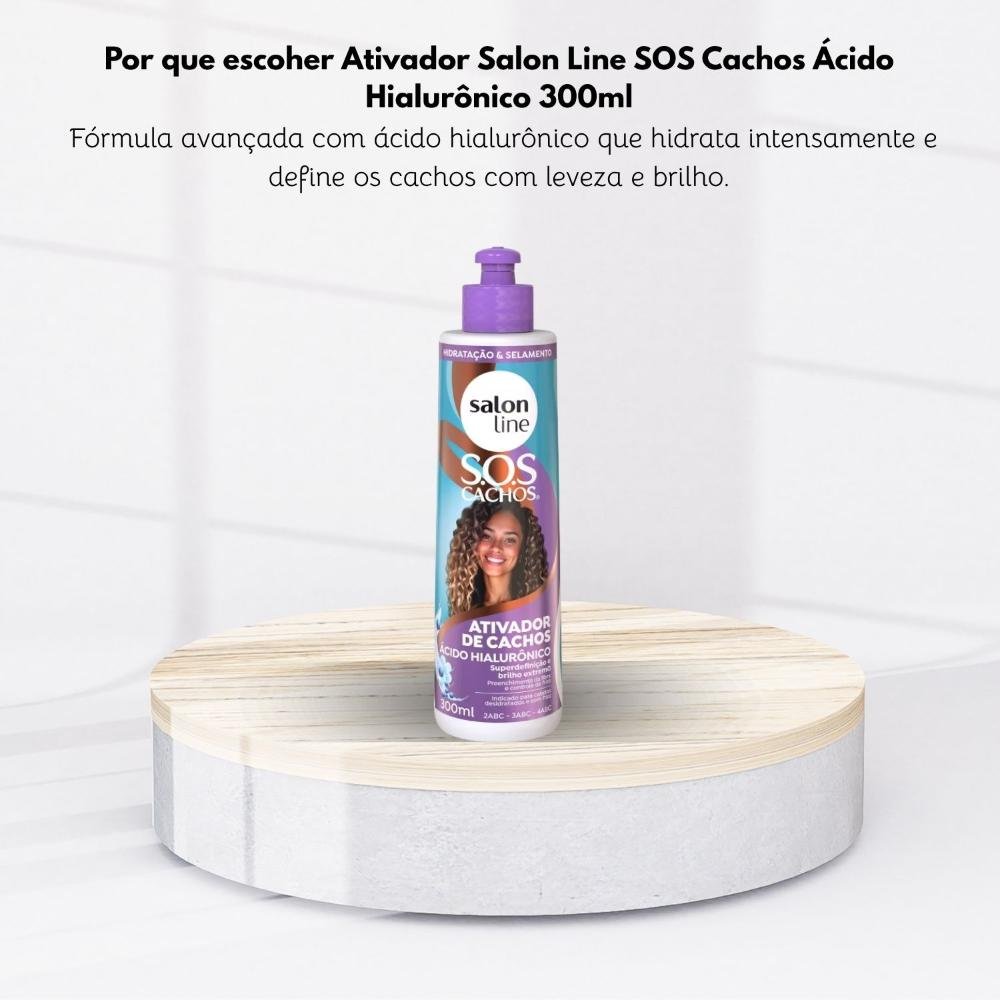 Ativador Capilar Salon Line SOS Ácido Hialurônico 300 ml 300ml 5