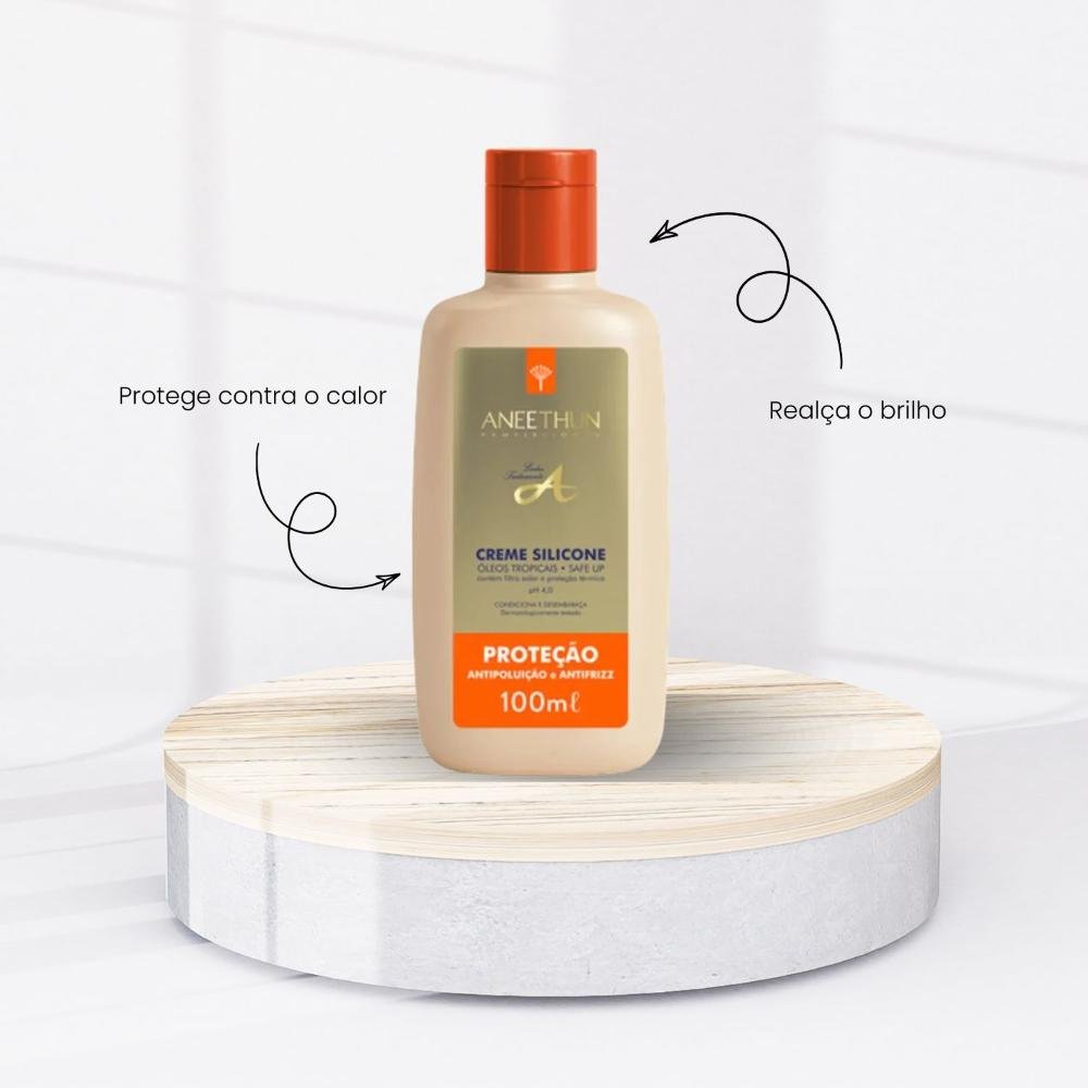 Leave-in Aneethun Linha A Creme de Silicone Proteçao 100 ml 100ml 2