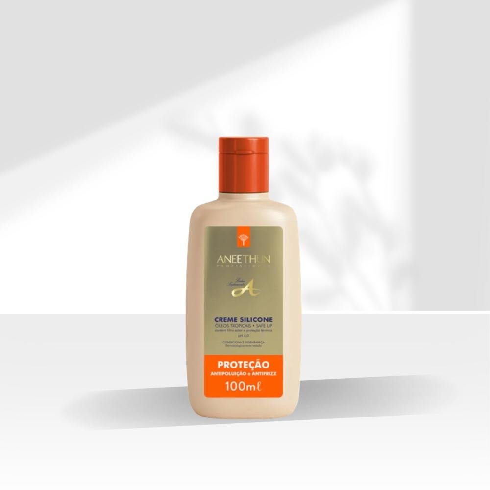Leave-in Aneethun Linha A Creme de Silicone Proteçao 100 ml 100ml 3
