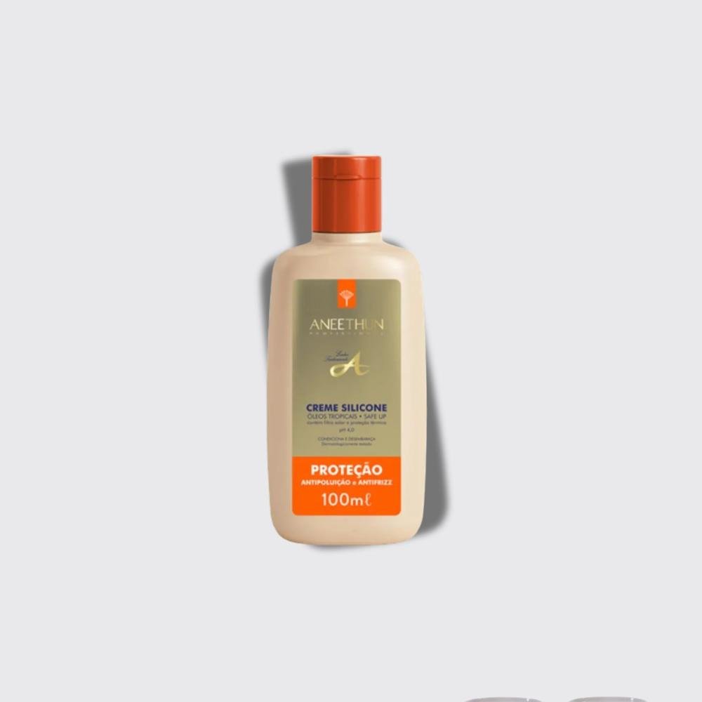 Leave-in Aneethun Linha A Creme de Silicone Proteçao 100 ml 100ml 4