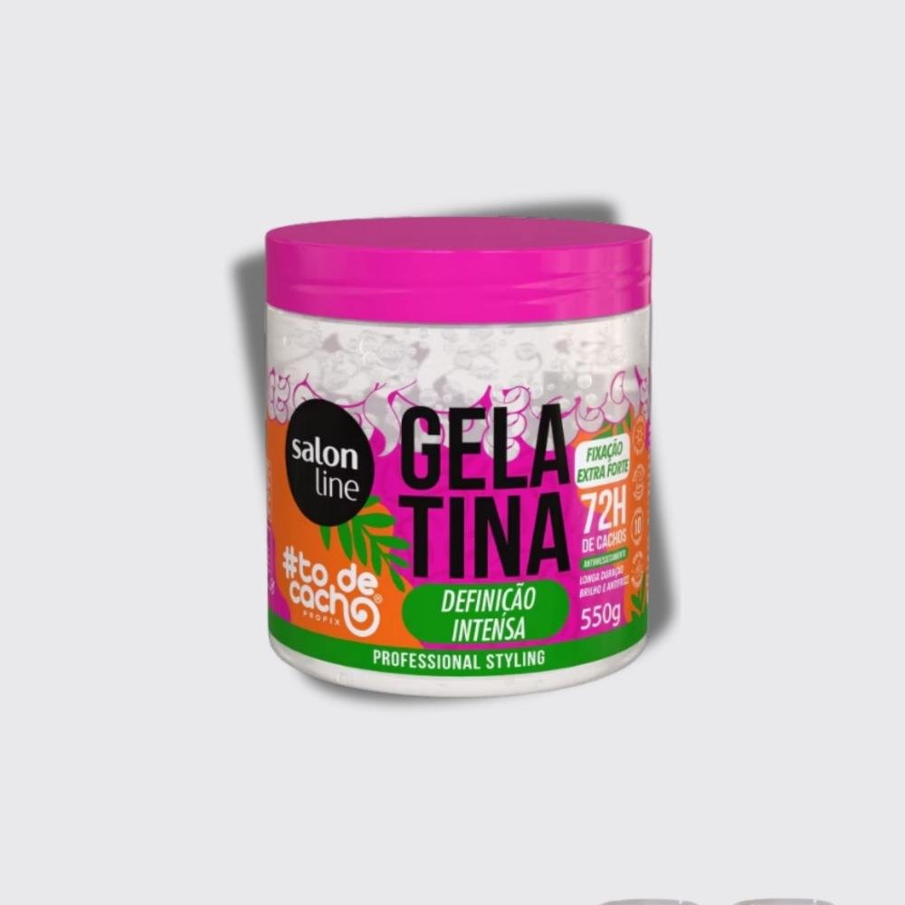 Gelatina Capilar Salon Line #TodeCacho Definição Intensa 550 g 550g 4