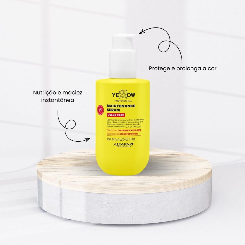 Sérum Color Care Yellow Manutenção Cabelos Coloridos 150 ml 300ml 2