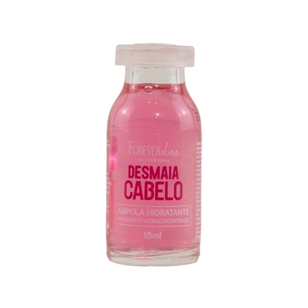 Ampola Forever Liss Desmaia Cabelo Reparação Intensa 15 ml