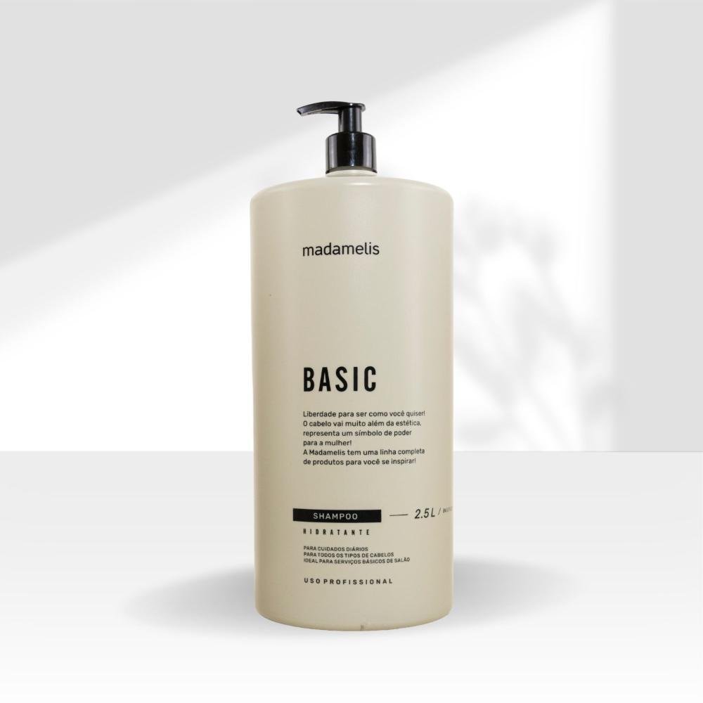 Shampoo Madamelis Basic Uso Diario 2.5 L 2,5L 3