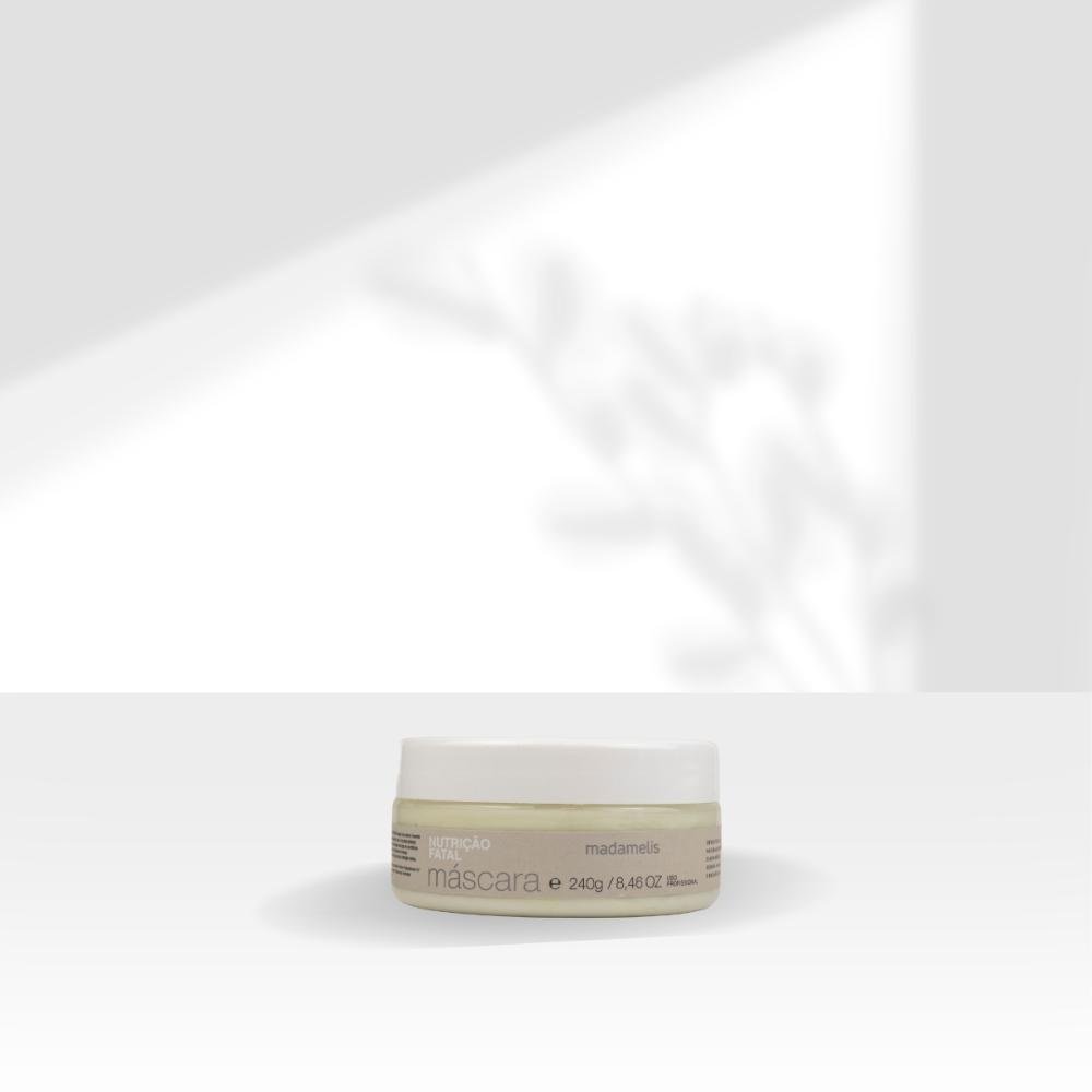 Máscara Madamelis Máscara de Nutrição Fatal Brilho & Anti-Frizz 240 g 240g 3