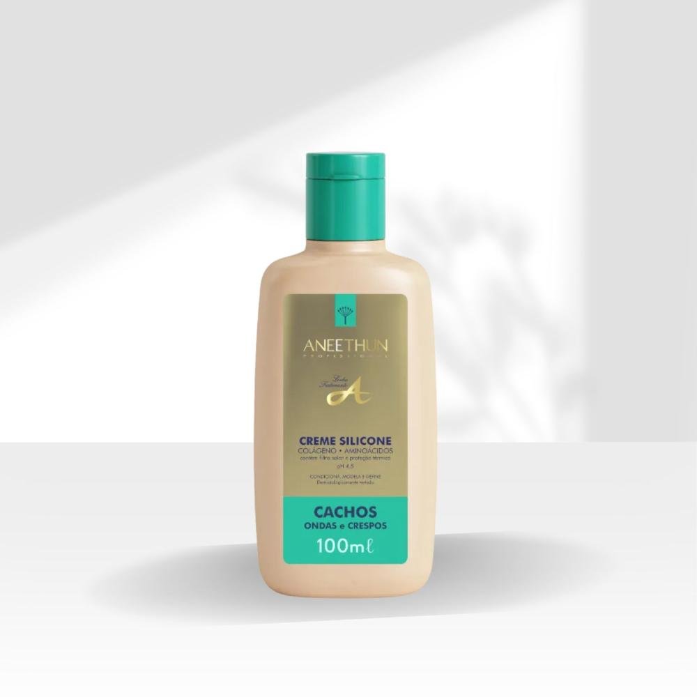 Creme de Silicone Aneethun Cachos Definidos 100 ml 100ml 3