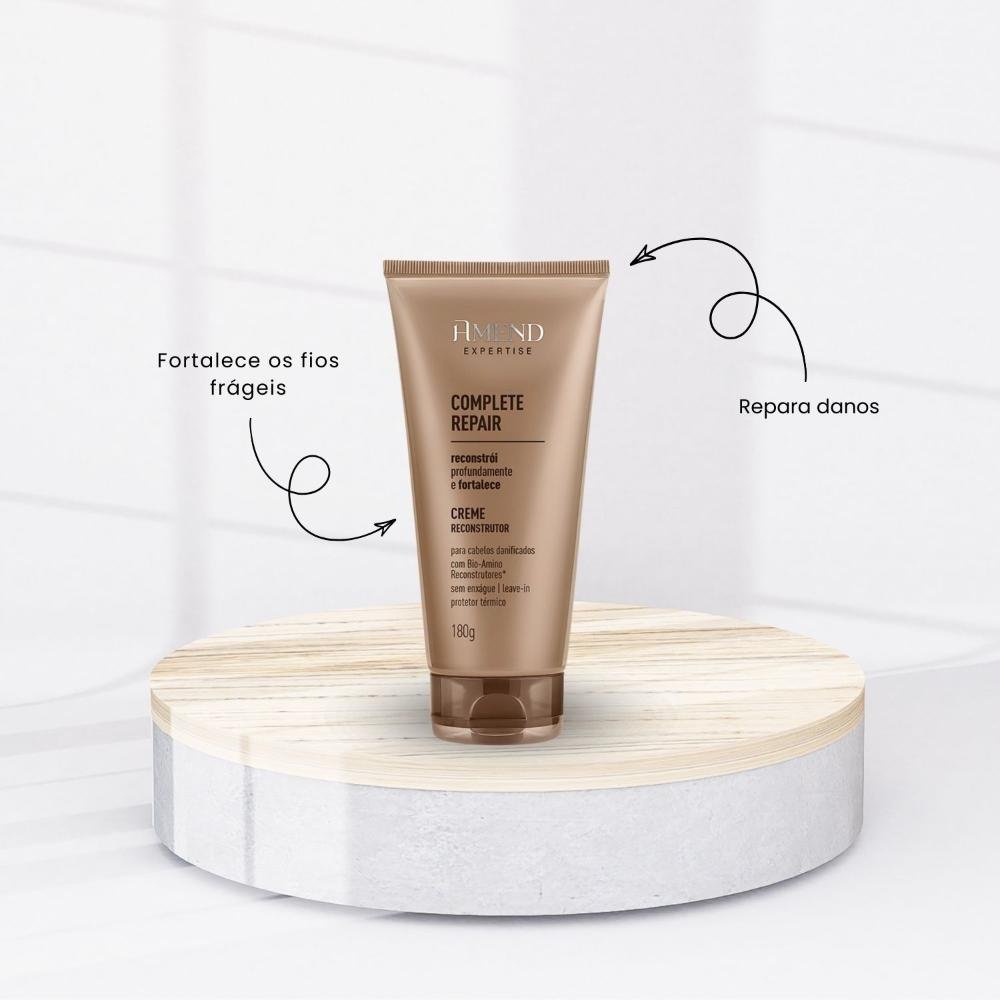 Kit Amend Complete Repair Shampoo Mascara Leave-in ÚNICO 2