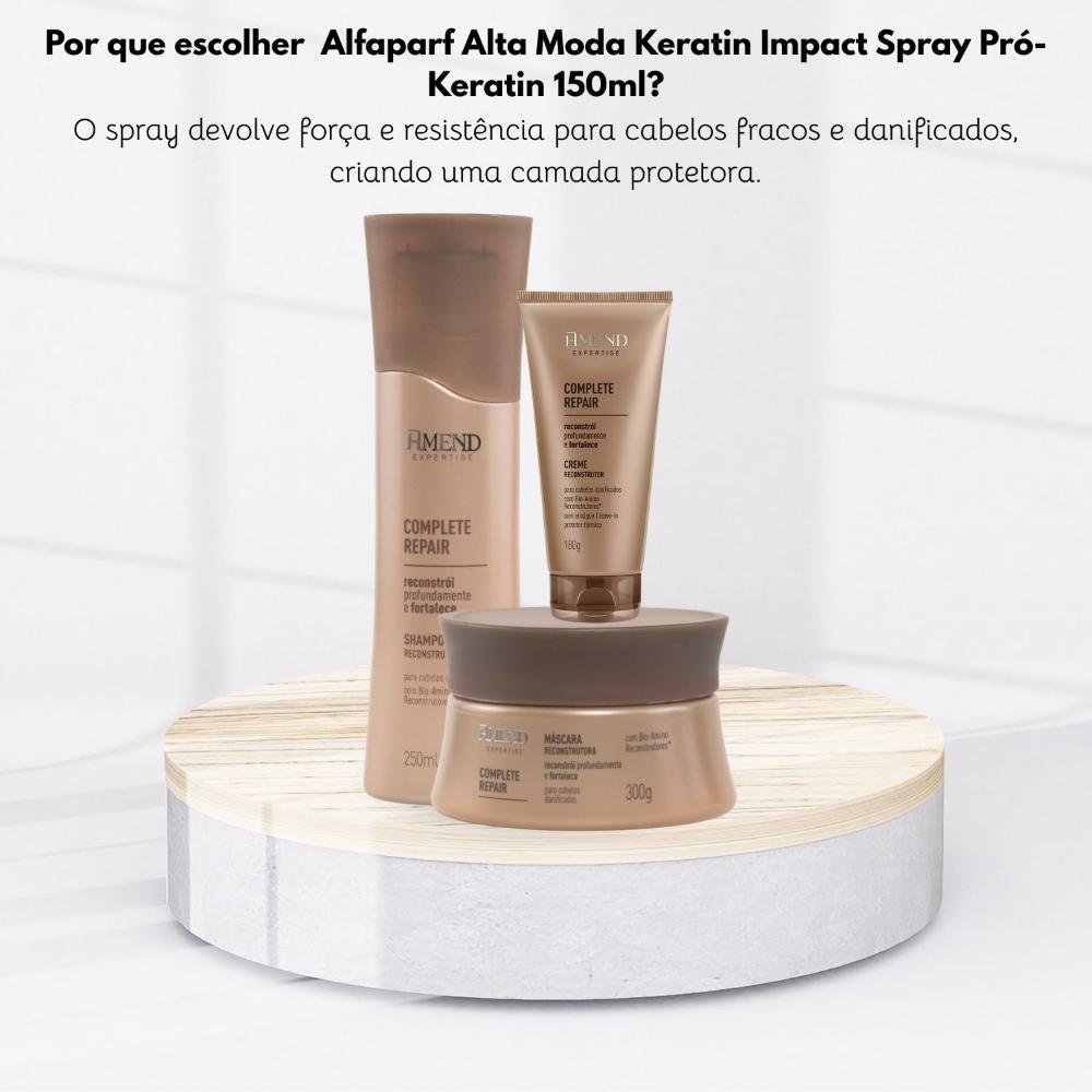 Kit Amend Complete Repair Shampoo Mascara Leave-in ÚNICO 6