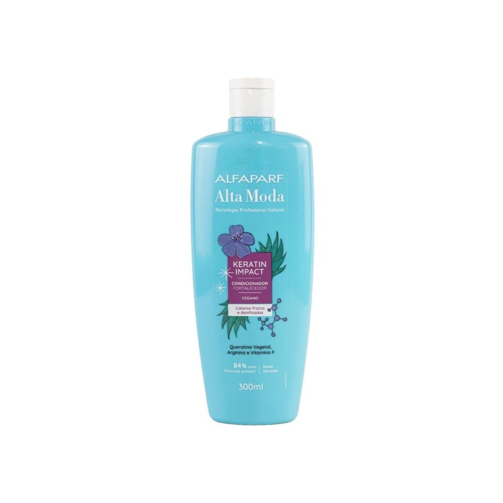 Condicionador Alfaparf Alta Moda Keratin Reconstrução 300ml